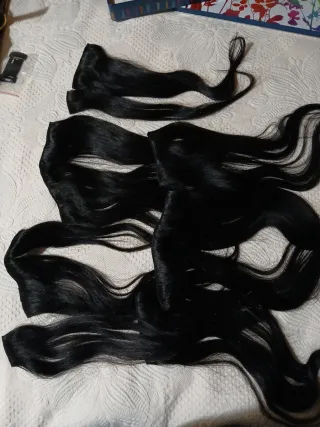 Estensioni capelli donna neri