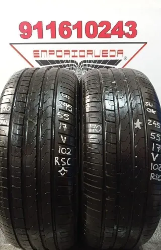 245 55 17 V PIRELLI RUEDA AL 90% VIDA UTIL RSC
