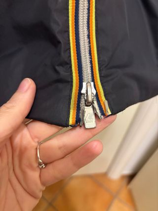 Giacca K-Way Denise Double Thermal Grigia