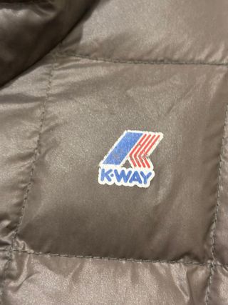 Giacca K-Way Denise Double Thermal Grigia