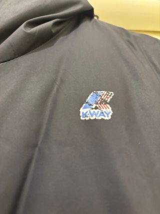 Giacca K-Way Denise Double Thermal Grigia