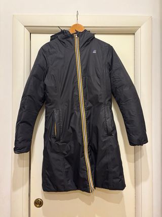 Giacca K-Way Denise Double Thermal Grigia