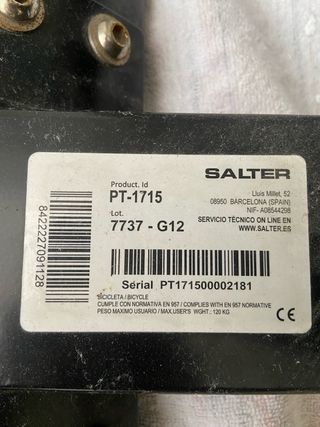 Bicicleta Estática SALTER