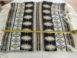 Poncho Indio Talla 3XL. Disfraz carnaval