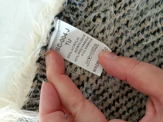 Poncho Indio Talla 3XL. Disfraz carnaval