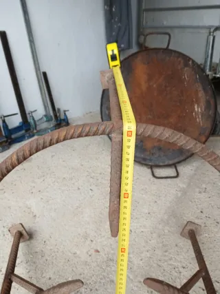 Estribo grande de hierro 52x35