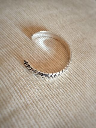 Bracciale da uomo in acciaio intrecciato