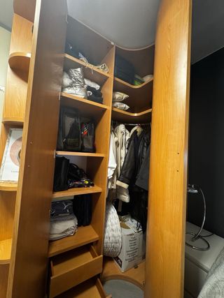 HABITACION JUVENIL - ARMARIOS + MESA + ESTANTERIA