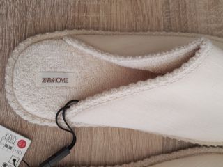 Zapatillas de casa,chinelas de  algodón-lino n° 41