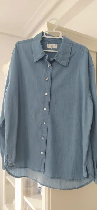 Camisa vaquera azul