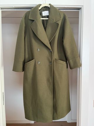 Cappotto oversize verde oliva S Stradivarius