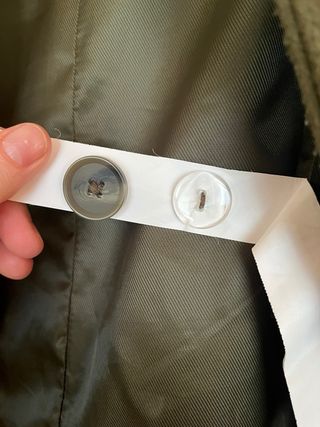 Cappotto oversize verde oliva S Stradivarius