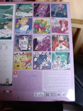 Calendario Legami Alice in Wonderland