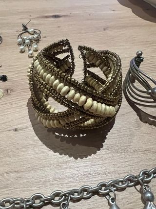 Lote Bisutería Boho Perlas y Cuentas