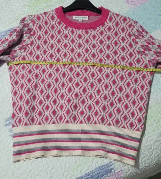 Jersey BLUGTRE Mujer Punto Diamantes