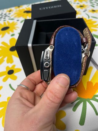 Reloj Caballero Citizen Negro/Plata