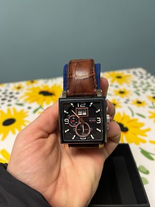 Reloj Caballero Citizen Negro/Plata