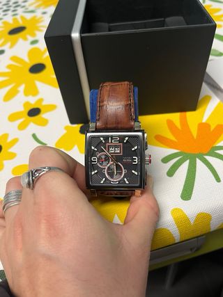 Reloj Caballero Citizen Negro/Plata