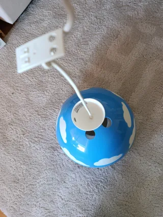 Lámpara Techo Infantil Nubes Ikea