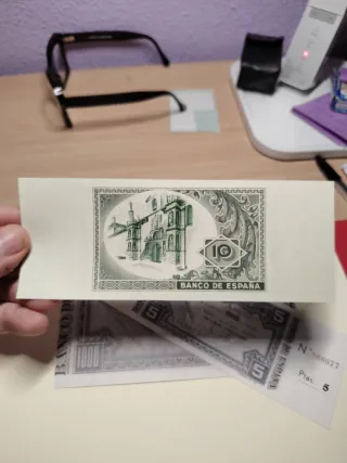Facsímiles Billetes Pesetas 1937 (5, 10, 1000)