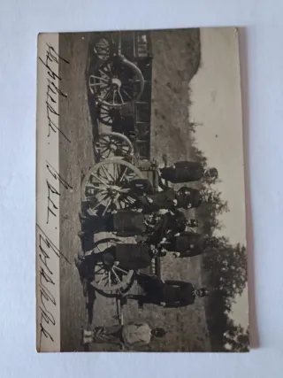 Cartolina militare cimeli storici