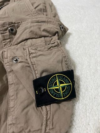 Stone Island Pantalon Cargo Beige Talla S