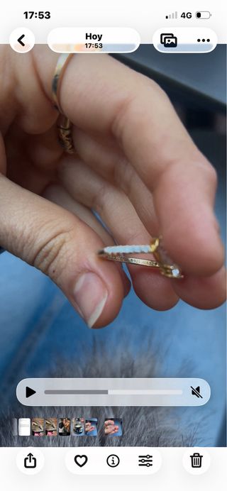 Anillo Pandora Corazón Doble