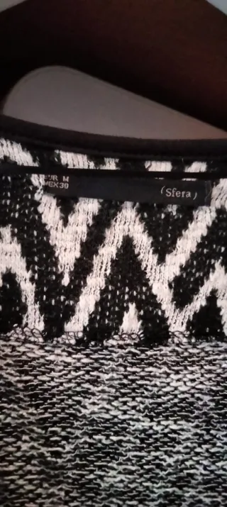 Chaquetilla Sfera Blanco y negro