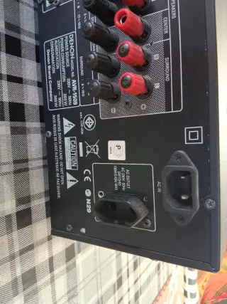 Receptor AV Denon AVR-1509 Negro