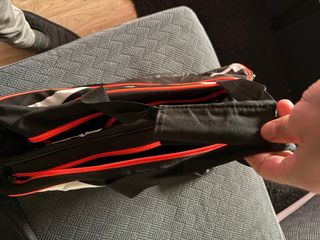 Paletero pádel Head negro y rojo