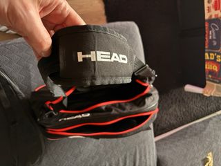 Paletero pádel Head negro y rojo