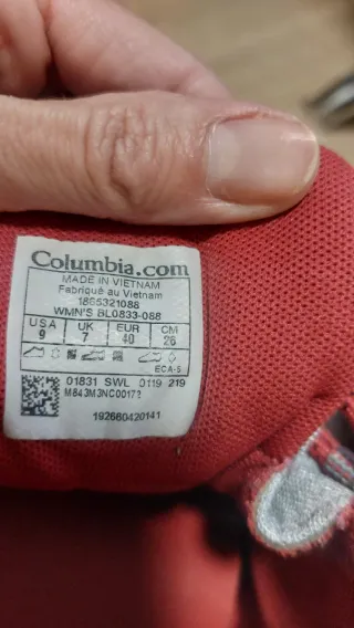 Botas montaña mujer Columbia T40