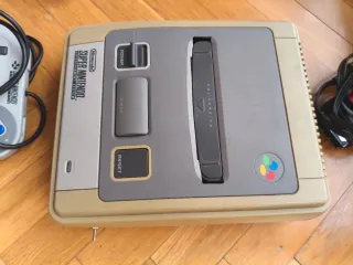 Console Super Nintendo SNES Beige/Grigio