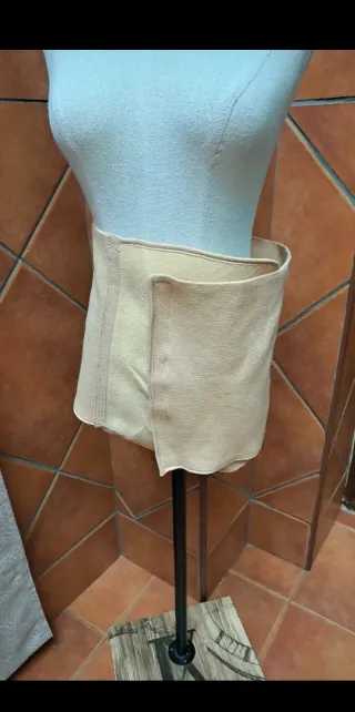 Faja Lumbar Farmalastic Talla Única Beige