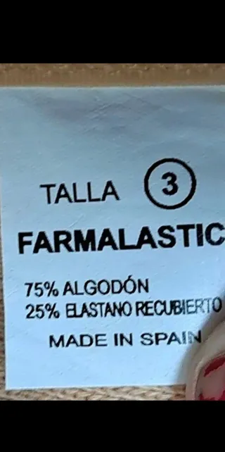 Faja Lumbar Farmalastic Talla Única Beige