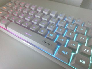 Teclado Gamer 60% RGB Blanco