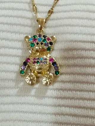 Colgante Osito Multicolor