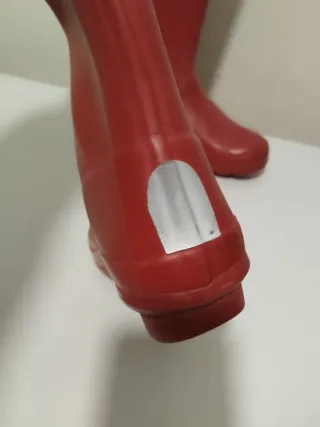 Botas de agua Hunter Talla 33 Rojas