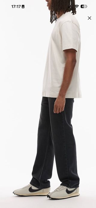 Levi's 565 Loose Straight Negro Lavado