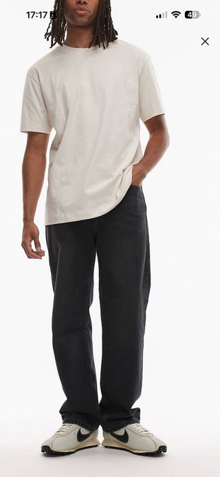 Levi's 565 Loose Straight Negro Lavado