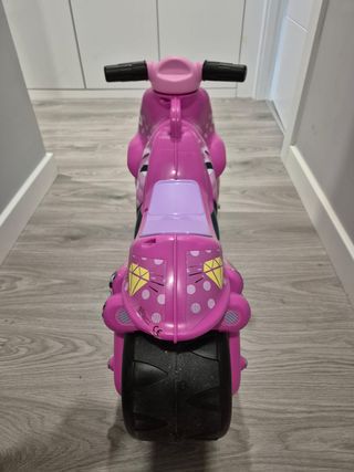 Correpasillos motocicleta Minnie Mouse