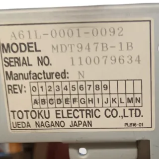 Fanuc A61L-0001-0092 Pannello Operatore