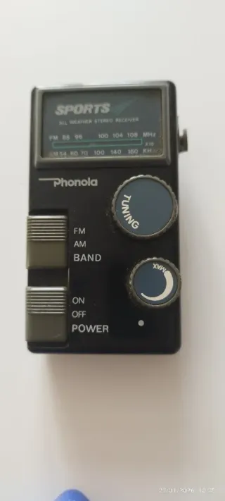 Radio Phonola Sports AM/FM