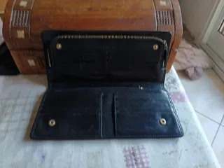 Cartera Billetera Adolfo Domínguez Negra