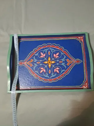 Bandeja Marroquí Pintada a Mano
