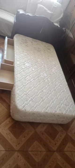 Somier dos cajones + cabecera