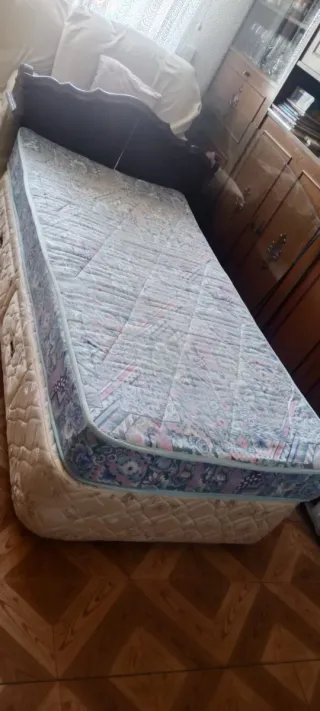 Somier dos cajones + cabecera