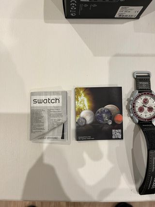 Reloj Omega x Swatch mision Pluto