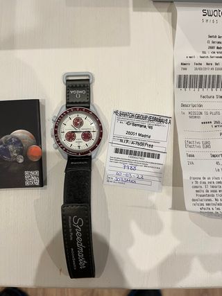 Reloj Omega x Swatch mision Pluto