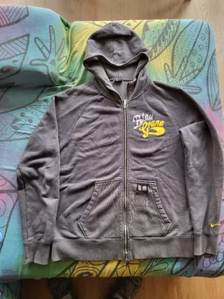 Sudadera Nike FC Barcelona Blaugrana Gris talla L